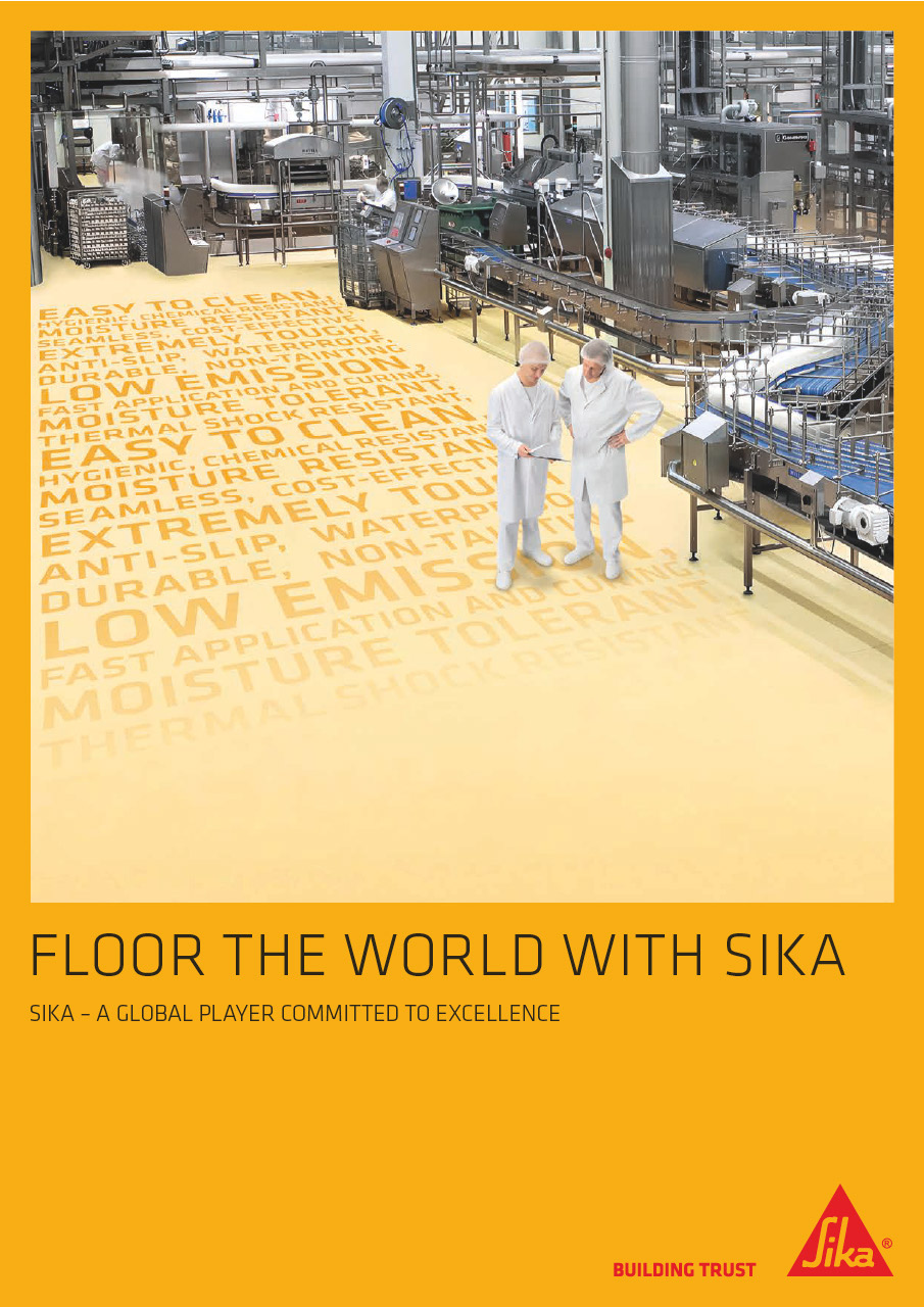 Floor Your World With Sika