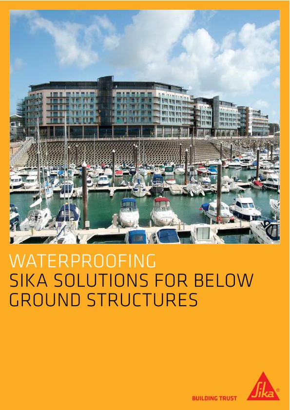 Sika Solutions for Below Ground Structures