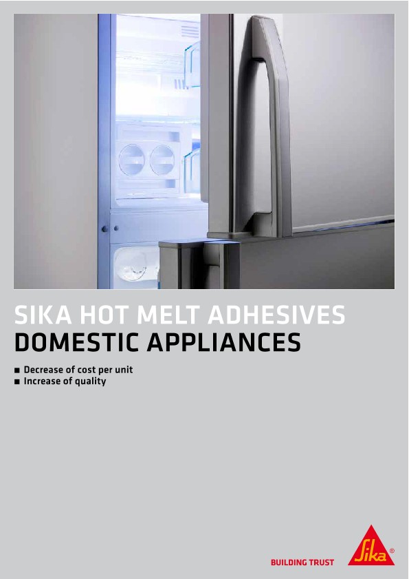 SikaMelt® - Hot Melt Adhesives