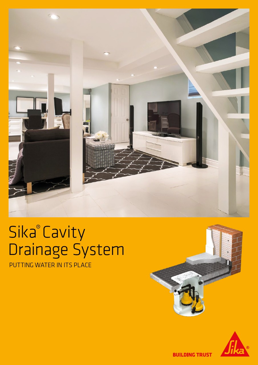 Sika® CD Cavity Drainage System
